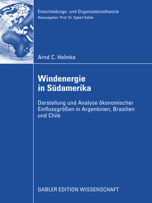 cover image of Windenergie in Südamerika